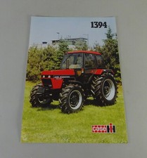 Prospektblatt / Broschüre Case IH 1394 Allrad Baujahr 1985 - 1988