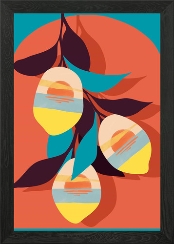 Gerahmtes wandbild poster - gerahmtes,
