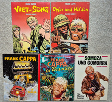 Frank Cappa - 5 Alben - Manfred Sommer - Carlsen / Feest / Comicothek