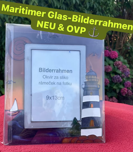 Bilderrahmen glas maritim - bilderrahmen,