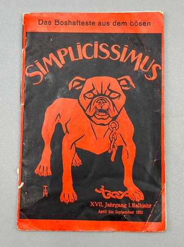 Altes simplicissimus heft - simplicissimus,