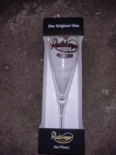 Radeberger pilsner bierglas - radeberger,