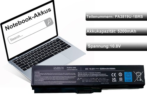 Akku pa3817u 1brs für - akku,