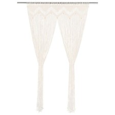 vidaXL Makramee Vorhang