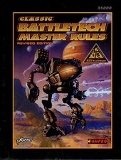 CLASSIC BATTLETECH-MASTER RULES-REVISED EDITION-RULEBOOK-(HC)-engl.-rare-new