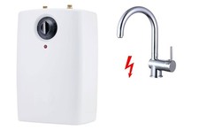 Boiler Warmwasserspeicher Untertischspeicher 5L mit Niederdruck Spültischarmatur