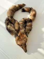 Vintage Pelz Kragen Schal