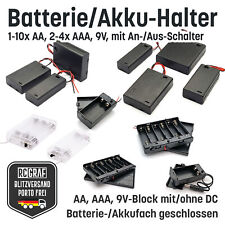 Batterie-/Akkuhalter AA AAA 9V