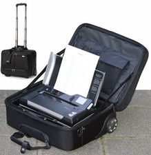 REISETASCHE TROLLEY DICOTA FÜR NOTEBOOK BIS 17" 43cm + DRUCKER HP OFFICEJET 150