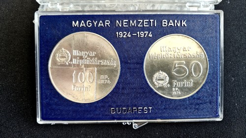 Ungarn 100 forint - 50+100, 1974!!-