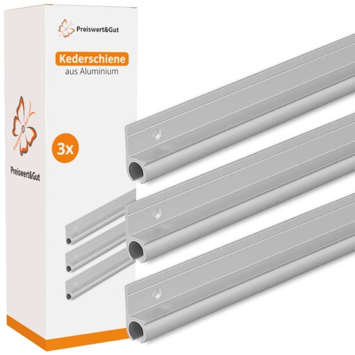 Kederschiene alu 3er - kederschiene,