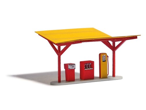 Busch 1917 tankstelle minol - busch,