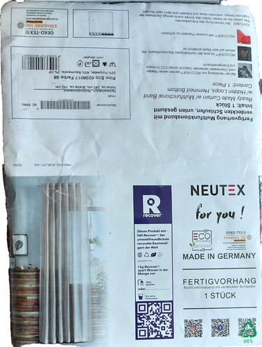 Fertigvorhang mit