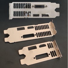 Low Profile Full High Bracket für MSI GTX1050 GTX1050Ti LP Graphics Video Cards