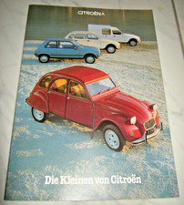 Prospekt citroen 2cv dyane - citroen,