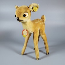 Steiff: 1951-1958 * größtes Samt Bambi * Reh * komplett * 22cm *