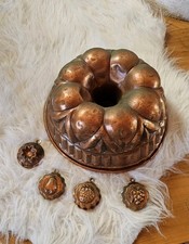 Vintage Kupfer Puddingform