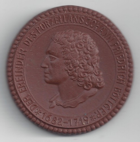 Porzellan meissen medaille - meissen,