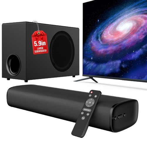 Upgraded soundbar for with - tv,