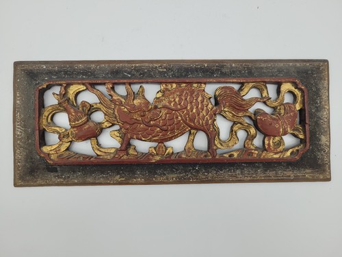 Asiatika holz relief - asiatika,