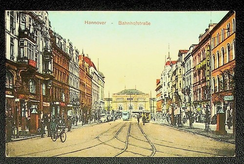 Hannover bahnhofstraße mit - hannover,,