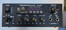 KS-33BT 2 Kanal MIC Bluetooth Verstärker Mini USB Player Speaker Amplifier 
