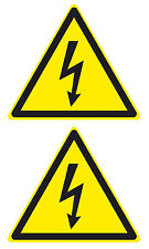 2x Aufkleber Sticker Achtung