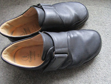 Ganter sensitiv Kurt Gr. 9 Weite K schwarz Gr. 43 Klett-Halbschuhe