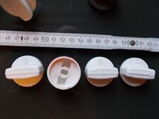 Drehknopf  4x weis für Gaskocher Gasherd Klassik Caravan Wohnwagen