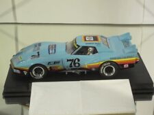 132 Slot REVELL CORVETTE GREENWOOD "MANCUSO" #76 blau...gebr. komplett TOP(1503)