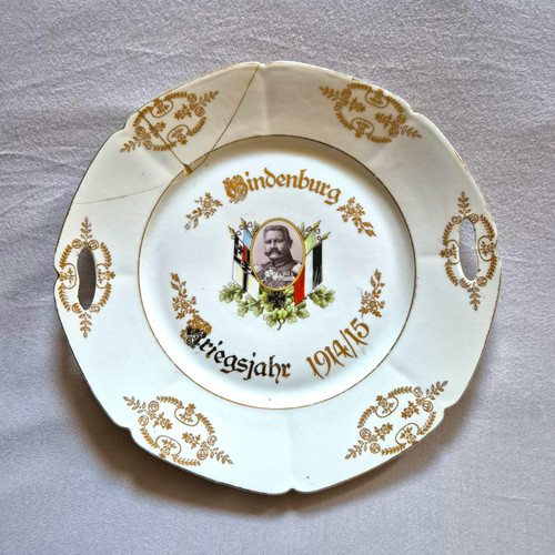 Porzellan andenken teller - porzellan, andenken-teller