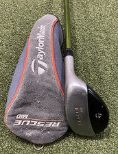 TaylorMade Mid Rescue 19 Grad Hybrid mit einem Aldila NV Stiff Schaft Rechtshand