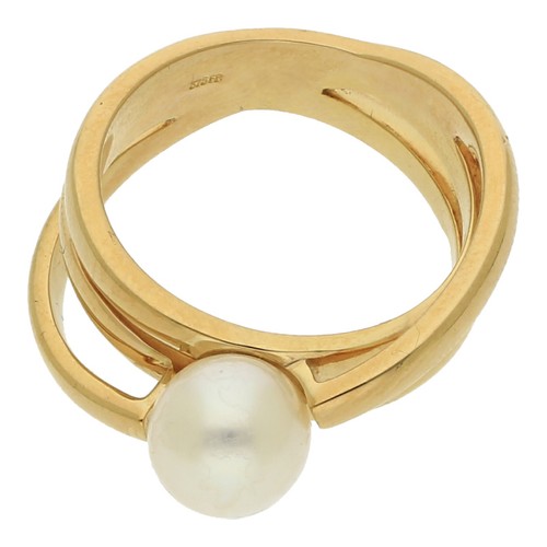 Zuchtperle ring 375 - ring, 375/9