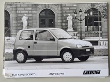 Fiat  Pressemappe Genfer Autosalon 03/1995 12 S/W-Hochglanzfotos +Text