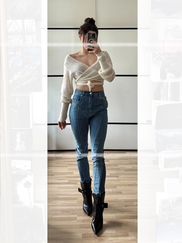 Zara strickjacke mit - /,