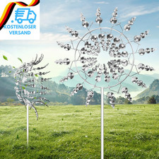 Windspiel Edelstahl 3D