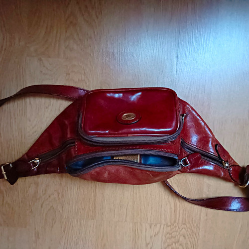 Leder bauch gürteltasche von - leder, bauch-/gürteltasche