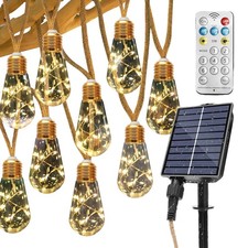 Solar Lichterkette außen