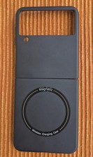 Handyhülle für Samsung Flip 4 - blau Magnetische Saugung - Matt - Anti-Fall-Falt