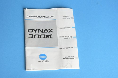 Minolta dynax 300si - dynax,