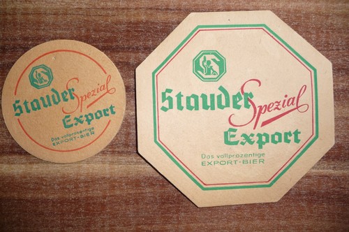 Alte bierdeckel stauder - ,