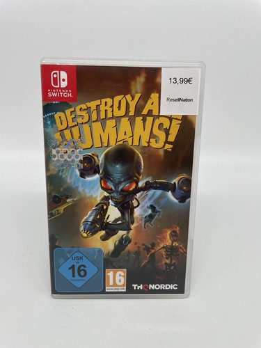 Destroy all humans - humans!, (nintendo
