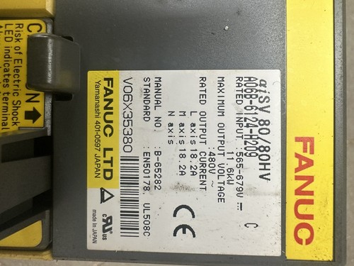 Fanuc servo amplifier - fanuc, aisv