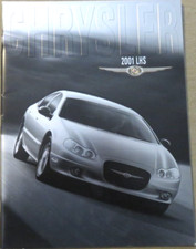 2001 Chrysler LHS USA Prospekt Brochure, 32 Seiten