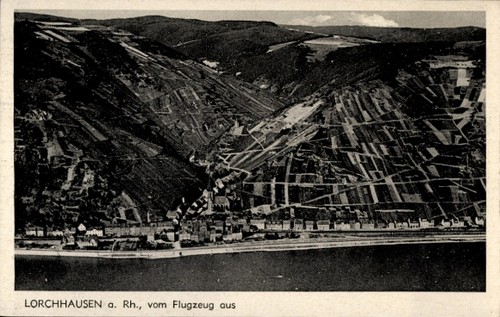 Lorchhausen lorch rhein - ak,
