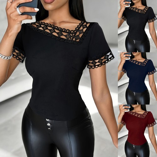 Damen boho tops hohl - damen,