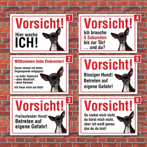 Vorsicht hier wache - wache, ich"