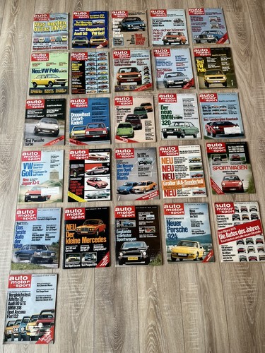 Ams auto motor sport - auto, 1975