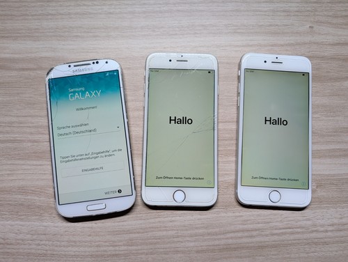 Iphone 1 x - 6, samsung
