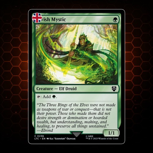 Mtg elvish mystic ltc - elvish,